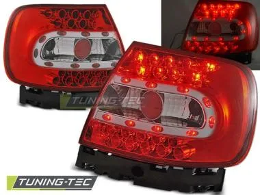 Stopuri rosu-alb pentru Audi A4 11.1994-09.2000. Tuning-Tec - LDAU07