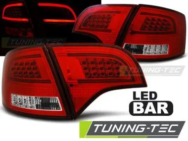 Stopuri rosu-alb pentru Audi A4 Avant 11.2004-03.2008 Tuning-Tec - LDAUB0