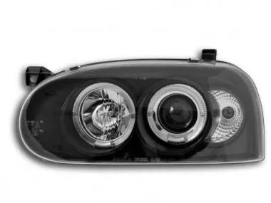 Headlights VW Golf III Angel Eyes - 80430JOM