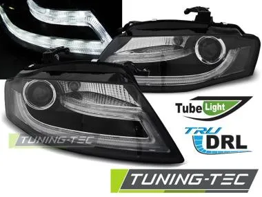 Faruri cu tube led DRL pentru Audi A4 04.2008-2011 Tuning-Tec - LPAUD0