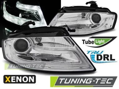 Faruri cu tube led DRL pentru Audi A4 04.2008-2011 Tuning-Tec - LPAUD1