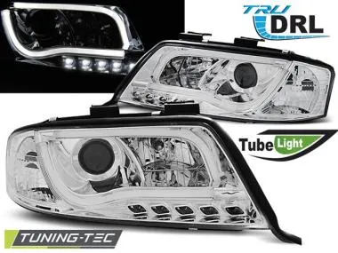 Faruri cu tube led DRL pentru Audi A6 05.1997-05.2001 Tuning-Tec - LPAUB6