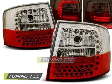 Stopuri rosu-alb pentru Audi A6 Avant 05.1997-05.2004 Tuning-Tec - LDAU51