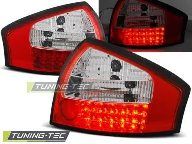 Stopuri rosu-alb pentru Audi A6 05.1997-05.2004 Tuning-Tec - LDAU13