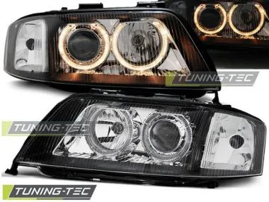 Faruri Angel Eyes pentru Audi A6 05.1997-09.1999 Tuning-Tec - LPAU68