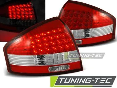 Stopuri rosu-alb pentru Audi A6 1997-2004 Tuning-Tec - LDAU03