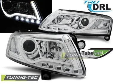 Faruri cu tube led DRL pentru Audi A6 04.2004-2008 Tuning-Tec - LPAUC7