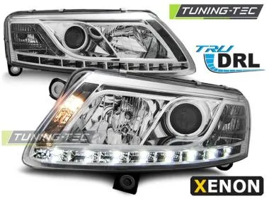 Faruri cu tube led DRL pentru Audi A6 04.2004-2008 Tuning-Tec - LPAU75