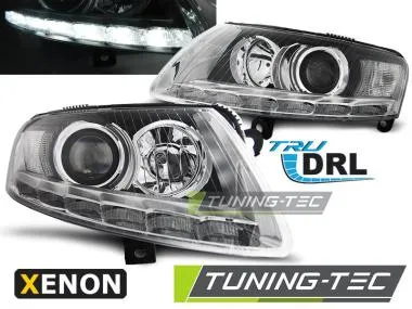 Faruri cu tube led DRL pentru Audi A6 04.2004-2008 Tuning-Tec - LPAUA9
