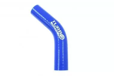 Silicone elbow TurboWorks Blue 45st 20mm XL - CN-SL-827
