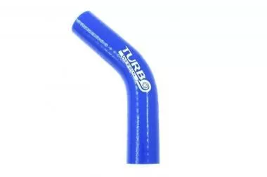 Silicone elbow TurboWorks Blue 45st 25mm XL - CN-SL-828