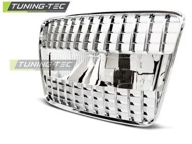 Grila fara emblema cromata Audi Q7 S-LINE 2005-2009 Tuning-Tec - GRAU08
