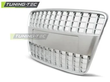 Grila fara emblema Silver Audi Q7 S-LINE 2005-2009 Tuning-Tec - GRAU09