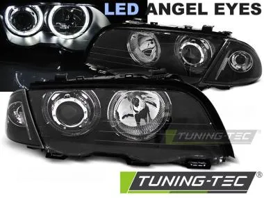 Faruri Angel Eyes pentru BMW E46 05.1998-08.2001 Tuning-Tec - LPBMG1