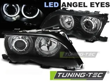 Faruri Angel Eyes pentru BMW E46 09.2001-03.2005 Tuning-Tec - LPBMG3