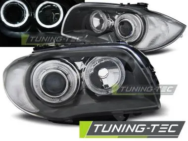 Faruri Angel Eyes pentru BMW E87 E81 2004-2007 Tuning-Tec - LPBMD6