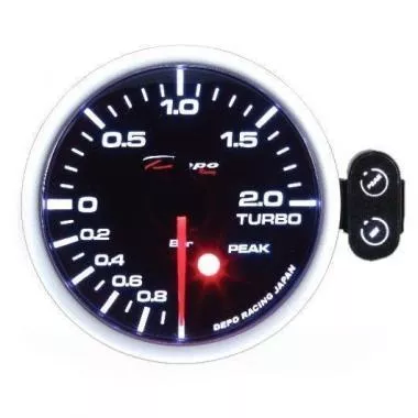 Ceas indicator presiune turbo electric cu avertizare Depo Racing - DP-ZE-060
