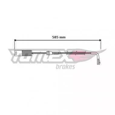 Wear indicator for BMW E39 30-35