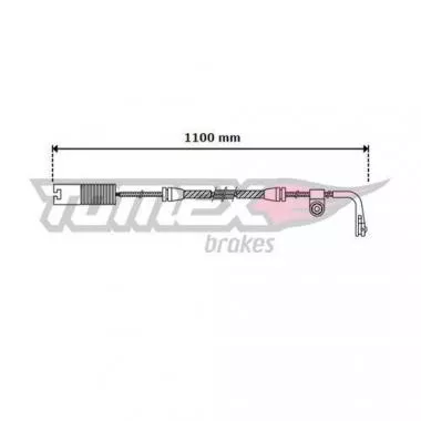 Indicator de uzura pentru BMW E39 Tomex - 30-44