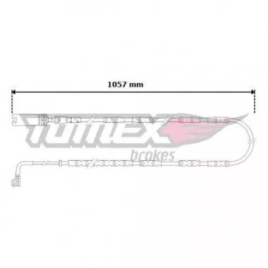 Indicator de uzura pentru BMW E82,  E87,  E81,  E88,  E91,  E92,  E93 Tomex 30-57