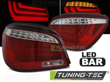 Stopuri rosu-alb pentru BMW E60 07.2003-02.2007 Tuning-Tec - LDBME8