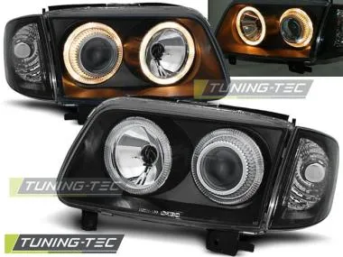 Faruri Angel Eyes pentru Volkswagen Polo 6N2 10.1999-10.2001 Tuning-Tec - LPVW63