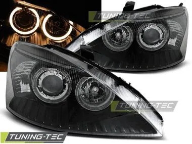 Faruri Angel Eyes pentru Ford Focus 10.1998-10.2001 Tuning-Tec - LPFO42