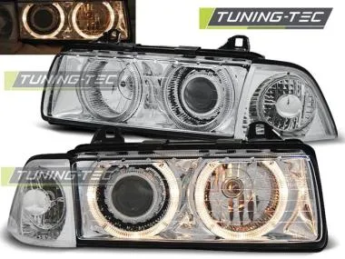 Faruri Angel Eyes pentru BMW E36 12.1990-08.1999 Tuning-Tec - LPBM20