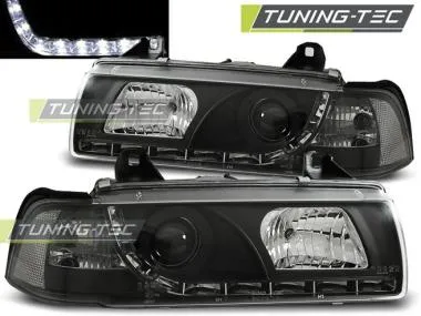 Faruri Angel Eyes pentru BMW E36 12 90-08 99 Tuning-Tec - LPBM52