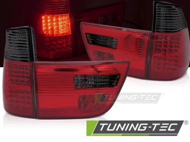 Stopuri LED RED SMOKE pentru BMW X5 E53 09.99-10.03 - LDBMM9