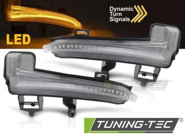 Semnalizari oglinda WHITE LED SEQ pentru SKODA SUPERB III 15-18 - KBSK04
