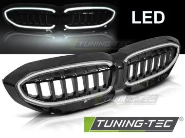 Grile BLACK cu LED pentru BMW G20/G21 19-22 - GRBMF0
