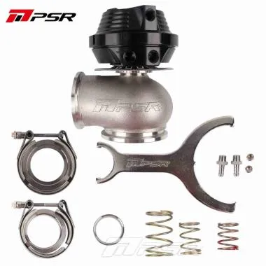 Pulsar PSR New Generation Wastegate 50mm V-Band External Wastegate Black - 744325000
