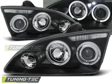 Faruri Angel Eyes pentru Ford Focus II 09.04-01.08  Tuning-Tec - LPFO14