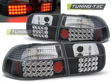 Stopuri cu Negru LED pentru Honda Civic 09.91-08.95 2D/4D Tuning-Tec - LDHO04