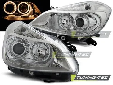 Faruri Angel Eyes pentru Renault Clio III 2005-2009  Tuning-Tec - LPRE29