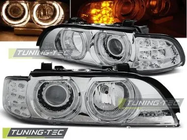 Faruri Angel Eyes pentru BMW E39 09.95 - 06.03 Tuning-Tec - LPBMA5
