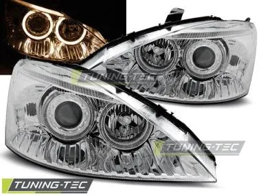 Faruri Angel Eyes Chrome Ford Focus Hatchback Tuning-Tec - LPFO45