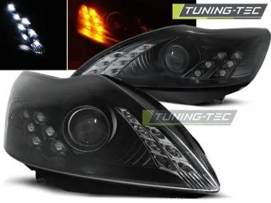 Faruri cu Daylight Negru pentru Ford Focus 02.08-10 Tuning-Tec - LPFO50