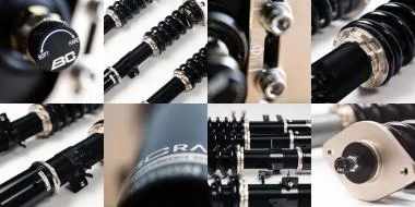 Kit suspensie reglabila BC Racing H-10-BR-RA pentru VW Golf V MK5/V5 PQ35 2005/2009 / Golf VI MK6/V6 - H-10-BR-RA