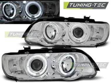 Faruri Angel Eyes pentru BMW X5 E53 09.99-10.03 Tuning-Tec - LPBM44