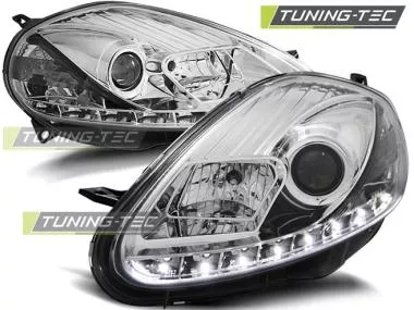 Faruri cu LED Chrome pentru Fiat Grande Puntor 09.05-08 Tuning-Tec - LPFI05