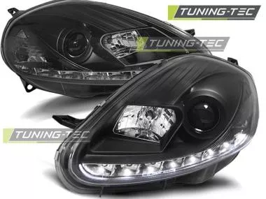 Faruri cu LED Negru pentru Fiat Grande Puntor 09.05-08 Tuning-Tec - LPFI06