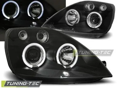 Faruri Angel Eyes pentru Ford Fiesta MK6 05.02-08.05 Tuning-Tec - LPFO09