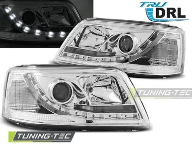 Faruri TRU DRL Chrome pentru VW T5 04.03-08.0 Tuning-Tec - LPVWJ8