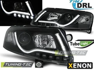 Faruri cu tube led DRL pentru Audi A6 04.2004-2008 Tuning-Tec - LPAUC1