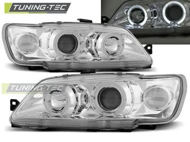 Faruri Angel Eyes pentru PEUGEOT 306 02.93-04.97  Tuning-Tec - LPPE08
