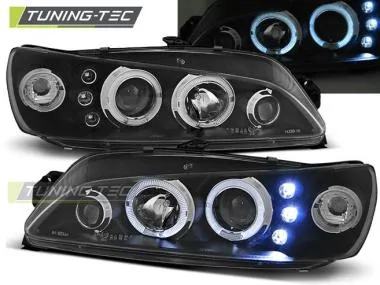 Faruri Angel Eyes pentru PEUGEOT 306 05.97-03.01  Tuning-Tec - LPPE17