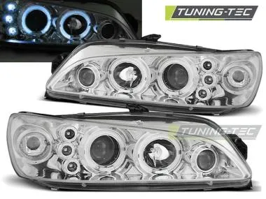 Faruri Angel Eyes pentru PEUGEOT 306 05.97-03.01  Tuning-Tec - LPPE16