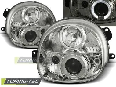 Faruri Angel Eyes pentru RENAULT TWINGO 03.93-09.98 Tuning-Tec - LPRE03